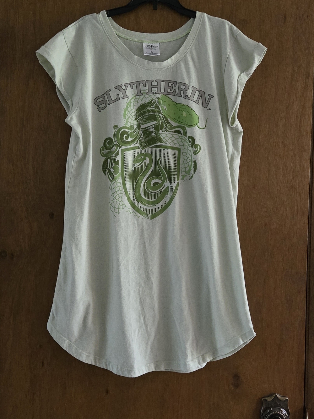Slytherin Short Sleeve PJs in Light Green